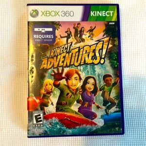 XBOX 360 Kinect preloved Kinect Adventures video game